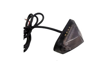 Ks22-010 New Design 12v Universal Motorcycle Led Triangle Red Brake Lights 