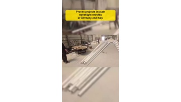 Consistent IP66 dust waterproof and IK10 impact resistant performance for lighting batches targeting urban road port and park public lighting application environments