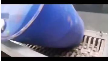 Shredder crush hard plastic