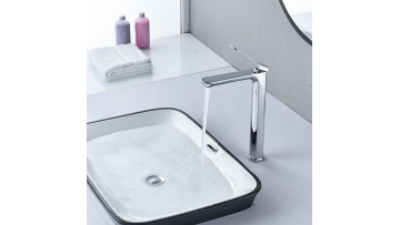 Chrome Single Hole Basin Faucet