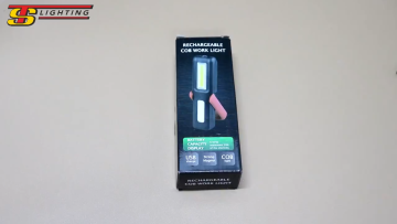 Portable Handheld Rechargeable COB LED Work Light with Magnetic Base and Hanging Hook1