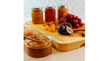 Wholesale Custom Color Style Hexagonal Marple Jam Glass Honey Jar Bottles With Metal Lid For Kitchen Food Container1