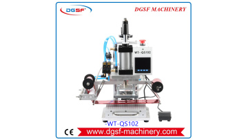 Drawer Type Pneumatic Bronzing Machine WT-QS102