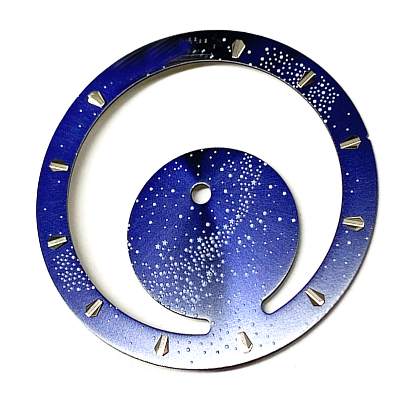 blue sky watch dial