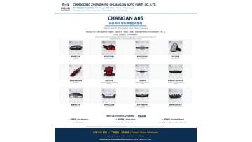 Changan Auto Body Parts Body Panel Head Lamp Tail Lamp Bumper Grille