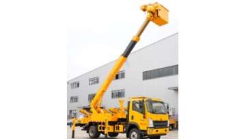 Insulated bucket arm high-altitude work vehicle