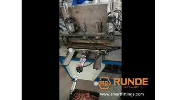 cutting the copper u bends