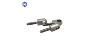 CNC Machining Round Flat Head Bolts With Hole1