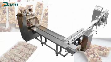 Mini bar former and auto packing line.mp4