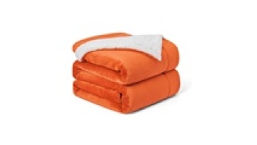 Hot Sale Thick Fluffy Super Soft Flannel Fleece With Sherpa 2 Layer Blanket1
