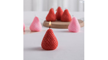 Wholesale Trendy Birthday Party Supplies: Cake-Shaped Scented Candles with Strawberry Aroma1