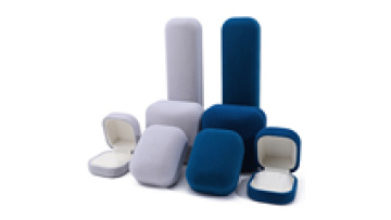 Hanhong wholesale custom new jewelry box earrings jewelry luxury plastic storage box necklace ring velvet jewelry packaging box1