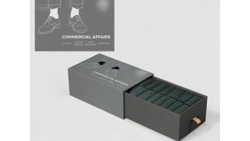 Sock box packaging video