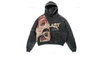 Retro Y2K Hoodie Coats Streetwear Gothic Casual Alphabet Blast Print Pattern Skull Fashion Hoodie Men Harajuku Men Clothing1