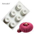 Donuts Shape Silicone Cake Mold DIY Silicone Form Moulds for Mousse Baking Chocolate Cookie Mold Cake Decorating Tools