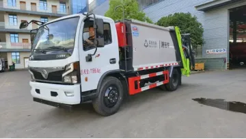 Flexible Loading Dongfeng 4X2 10cbm Swing Arm High-Density Refuse Compactor Truck1