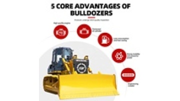 HENGWANG Official Small Bull Dozer HW16 160HP Mini Crawler Dozer Bulldozer Price1