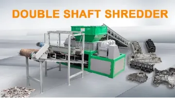 Car Shell Shredding Machine Double Shaft Shredder Scrap Engine Metal Crusher Solid Waste Metal Shredder for Sale1