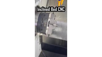 Inclined bed cnc