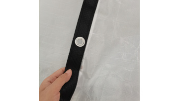 rain cover middle webbing sewing
