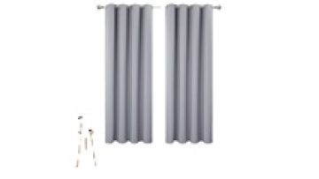 OEKO-TEX ready made blackout window curtains solid color blackout window curtains for living room1