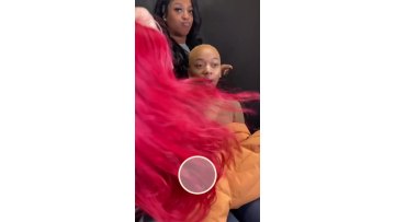 Wholesale Red Colored Virgin Brazilian Lace Front Human Hair Wigs Pre Plucked 13x6 Full HD Lace Frontal Wigs For Black Women1