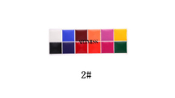 Beauty Professional Make Up Set Painting Supplies Face Body Paint Oil 12 Colors Halloween Art Party Fancy1