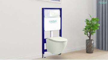 AJ300 concealed cistern toilet installation system