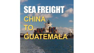 Sea Freight From China To Guatemala 