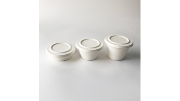 Bagasse Tub 8oz 12oz 16oz 08+12+16