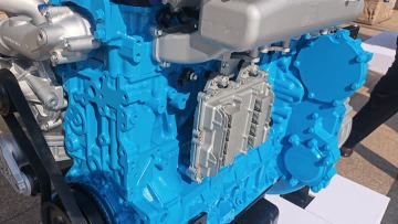 Front of alcohol hydrogen engine