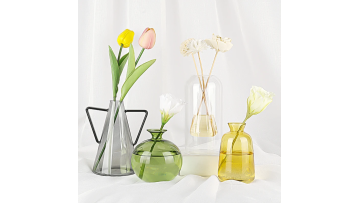 Hand Blown Glass Vase
