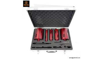Dry Diamond Core Bits Kit with SDS Plus, Adaptors and Drift key