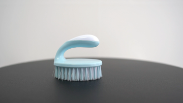 Topwill Household Excellent Durable Laundry Plastic Clothes Cleaning Washing Scrubbing Brush with Handle1