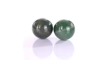 Natural Green Fluorite Polished Crystal Sphere, Healing Sphere, Energy Ball1