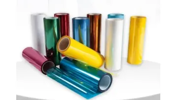 Functional Biaxial Stretch Polyester BOPET Antistatic Blue Film with Different Thickness Used for Decoration Electronic Identification and Printing1