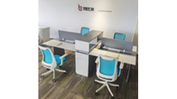 Customized Modern Office Workstation Screen High Quality MDF with Modular with File Cabinet Feature Fashion Baking Paint1