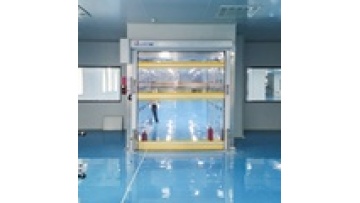 Customized fully transparent PVC door curtain standard configuration infrared safety photoelectric protection device industrial1