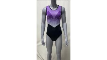 sleeveless gymnastic leotards