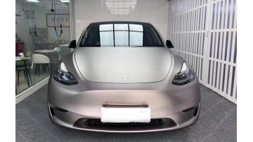 PET Satin metallic grey