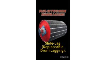 Slide‑Lag (Replaceable Drum Lagging.