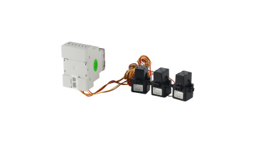 ACR10R Din rail energy meter with solar panel