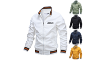 Fashion Wind Proof Breaker Vintage Turn-down Collar Wholesale Jacket Nylon Men Outdoor Jackets1