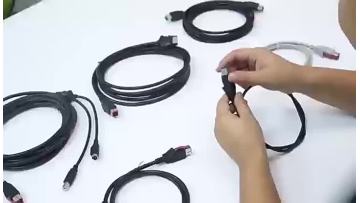 Wire With TE Terminal Automotive Custom Cable 