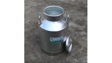 JCG-10L Aluminum Milk Can with Simple Lid Aluminum Milk bucket milk tank barrel1