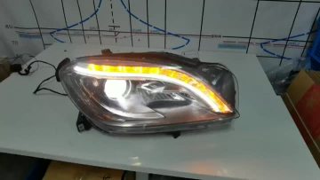 w166 headlight