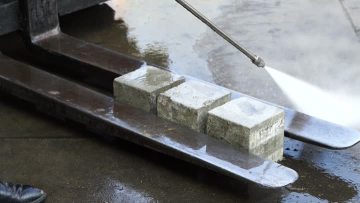 High Pressure Water for Wall Roughening