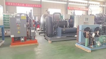 Screw Compressor unit for chemical refrigeration