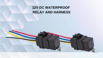 Car Relay Harness 12V 40A 4 Pin SPST Harness Sockets with Color-Labeled Wires for Automotive Truck1