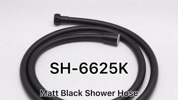 Leelongs Wholesale Flexible PVC Traditional Pipe Boby And Optional Length 1.5M Anti-Twist Matte Black Bidet Water Hose1